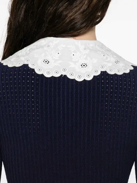 Rochii elegante Self-Portrait Balloon skirt dress Blue Femei (BM 19697679) 5