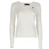 Pulovere casual Cable Knit With Logo Femei