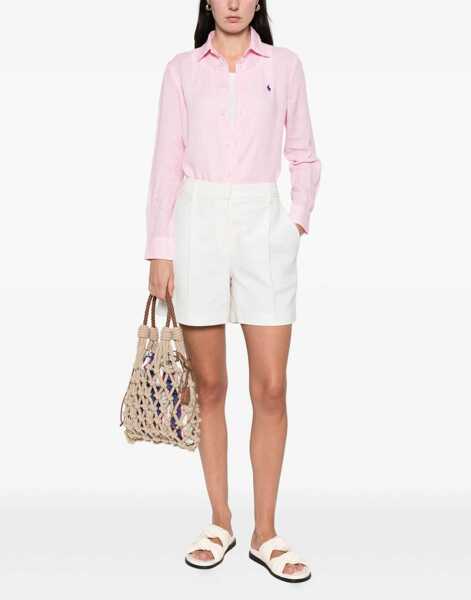 Bluze Ralph Lauren Shirt With Logo PINK Femei (BM 19697717) 2