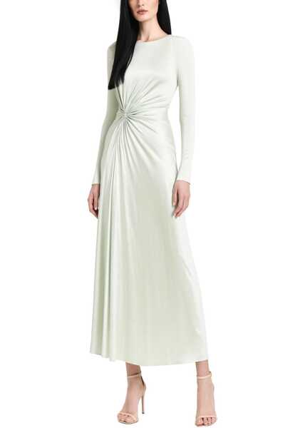 Rochii casual Victoria Beckham Twist Waist Long Dress GREEN Femei (BM 19697747) 2
