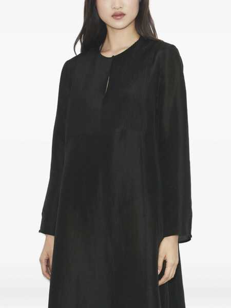 Bluze Tory Burch Long Linen Caftan BLACK Femei (BM 19697750) 2