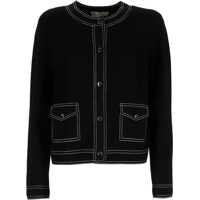 Cardigane Topstitched Cardigan Femei