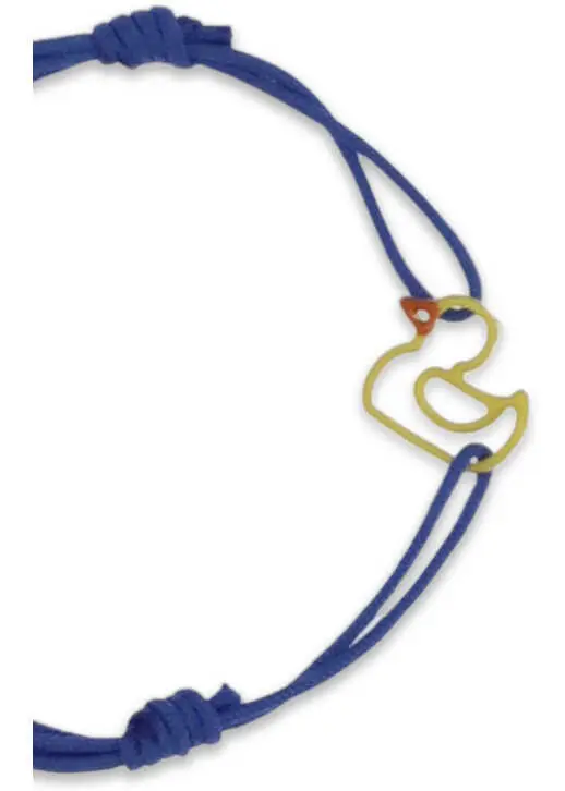 Bratari ALIITA Patito Enamel Bracelet YELLOWORANGE/ECOOCEAN BLUE Femei (BM 19697948) 3