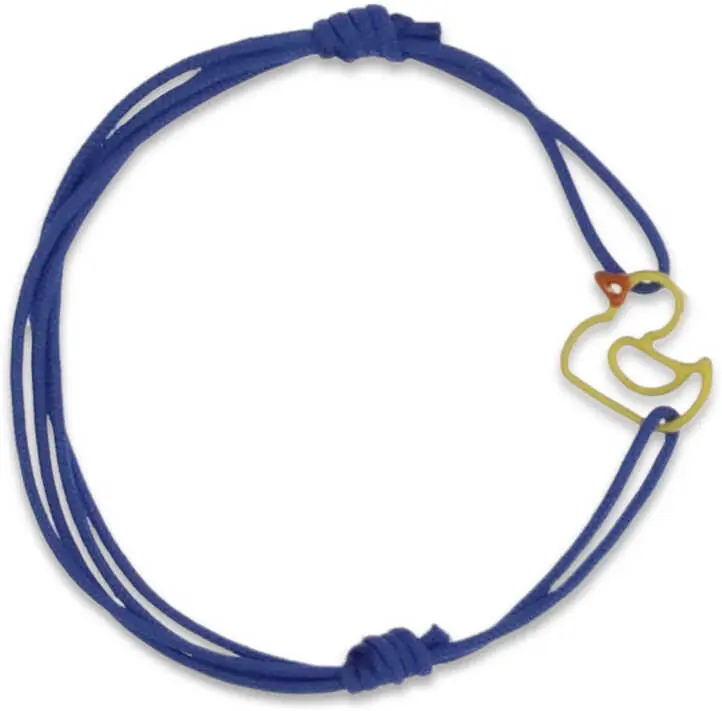 Bratari ALIITA Patito Enamel Bracelet YELLOWORANGE/ECOOCEAN BLUE Femei (BM 19697948) 1