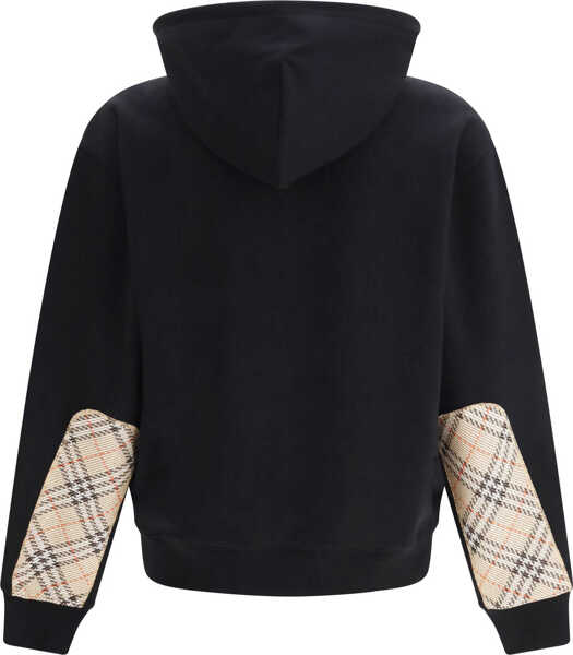 Bluze de trening Burberry Cotton hooded Sweatshirt BLACK Barbati (BM 19697972) 2