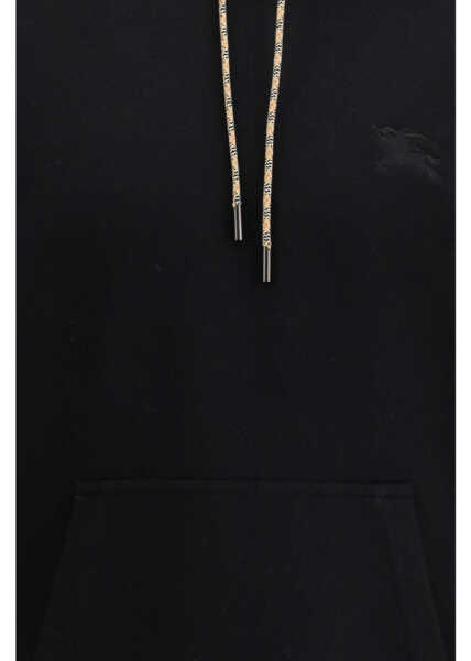 Bluze de trening Burberry Cotton hooded Sweatshirt BLACK Barbati (BM 19697972) 3