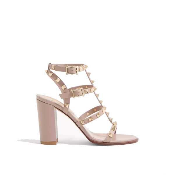 Sandale Valentino Garavani Valentino Garavani Rockstud Sandals Beige Femei (BM 19698063) 1