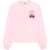 Ganni Sweatshirt With Logo PINK