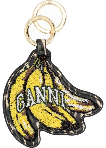 Brelocuri Ganni Keychain Banana BLACK Femei (BM 19698173) 1