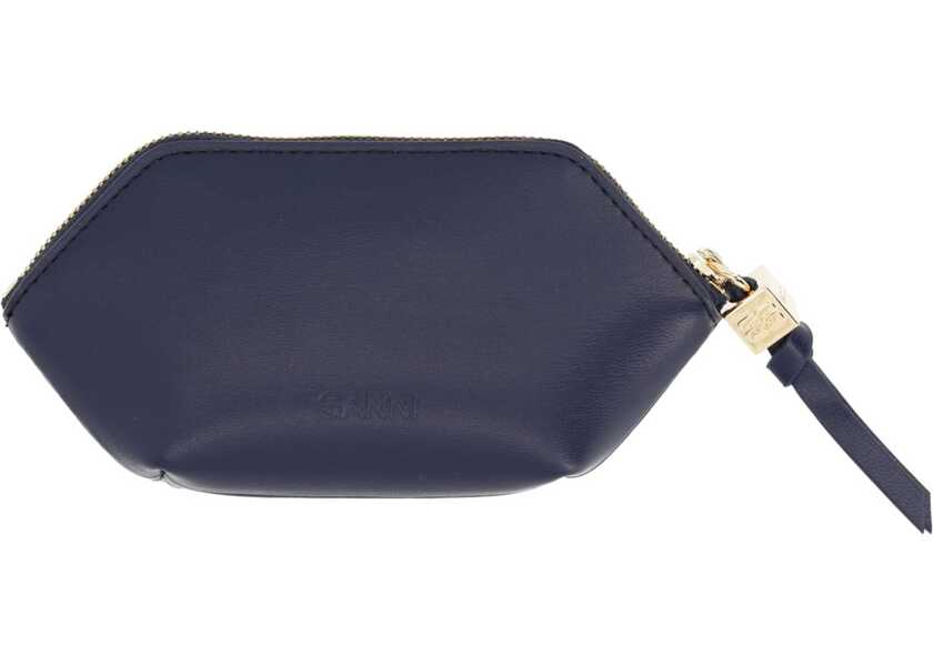 Portofele Ganni Bou Coin Purse BLACK Femei (BM 19698185) 2