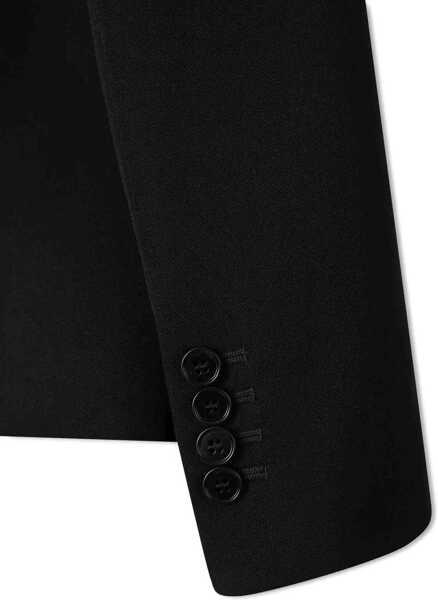 Sacouri office Alexander McQueen Single-Breasted Jacket BLACK Femei (BM 19698188) 4