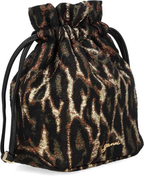 Genti de mana Ganni Bou Bucket Bag BRONZE Femei (BM 19698194) 2