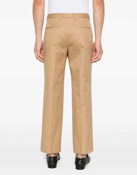 Pantaloni casual Gucci Cotton Trousers BISQUE Barbati (BM 19698278) 4