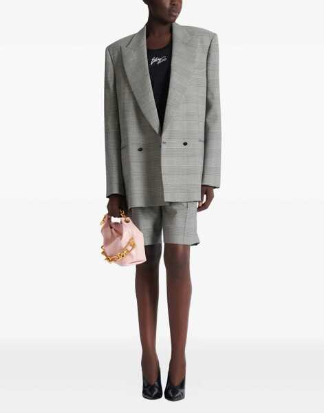 Topuri Balmain Paris brush print Tank Top NOIR/BLANC Femei (BM 19698290) 2