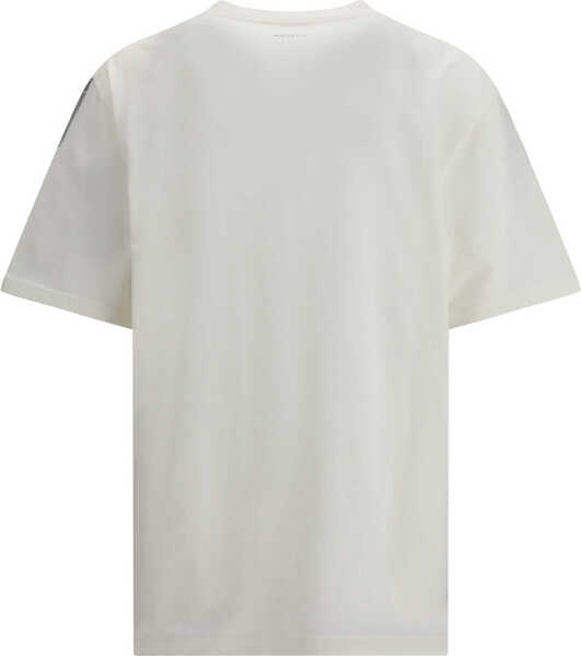 Tricouri Alexander McQueen Skull-print T-shirt WHITE/SILVER Barbati (BM 19698299) 2