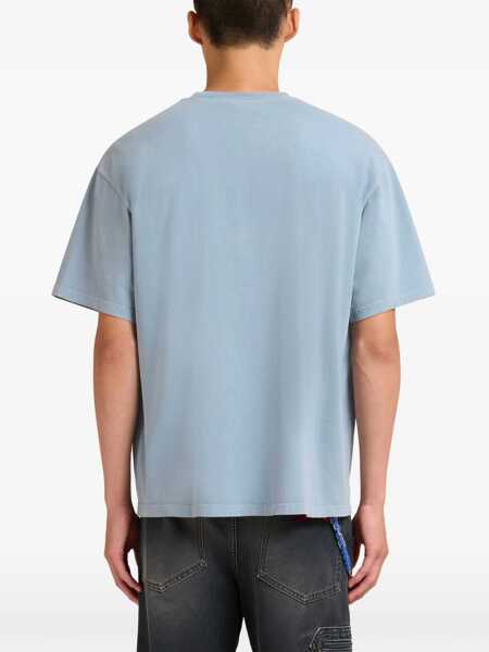 Tricouri Marni cotton jersey T-shirt with chest pocket SKY Barbati (BM 19698326) 4