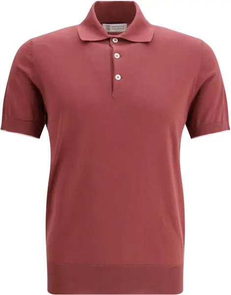 Tricouri Polo Brunello Cucinelli Polo Shirt CORALLONEBBIA Barbati (BM 19698338) 1