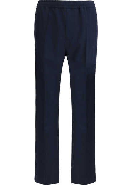 Pantaloni casual Gucci Technical panama Trousers NIGHT SKY Barbati (BM 19698356) 1