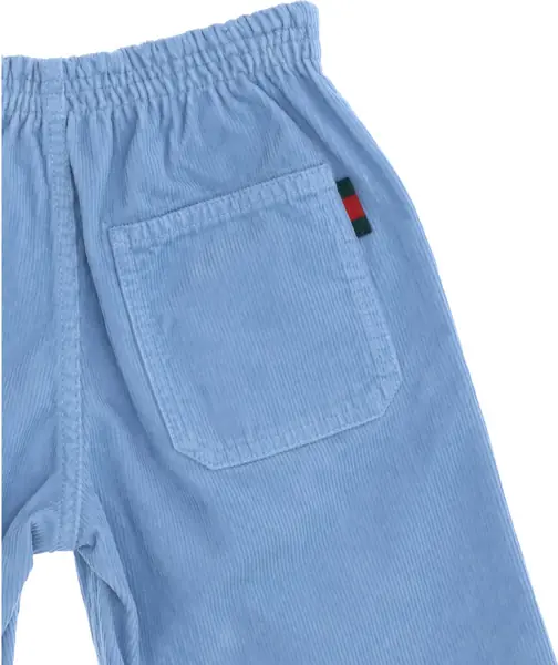 Pantaloni scurti Gucci J BERMUDA VELVET CORDUROY GOTS CAROLINA/MIX Baieti (BM 19698377) 3