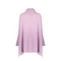 Geci Herno Dama - Poncho Herno Herno high-collar Asymmetric Poncho Lilac Femei (BM 19699338) - B-mall.ro