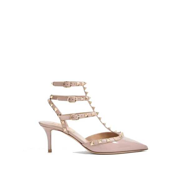 Pantofi cu toc Valentino Garavani Valentino Garavani Rockstud Pumps Beige Femei (BM 19699395) 1