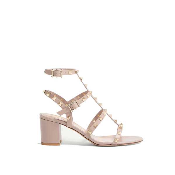 Sandale Valentino Garavani VALENTINO GARAVANI ROCKSTUD Sandals Beige Femei (BM 19699404) 1