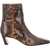 Stuart Weitzman Boot "Stassi Zipper" BROWN