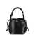 Ganni Leather Bag. BLACK