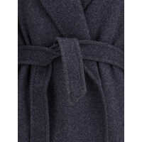 Paltoane Max Mara Dama - Paltoane Max Mara Denim-effect Wool Carnia Coat BLU MARINO Femei (BM 19699475) - B-mall.ro