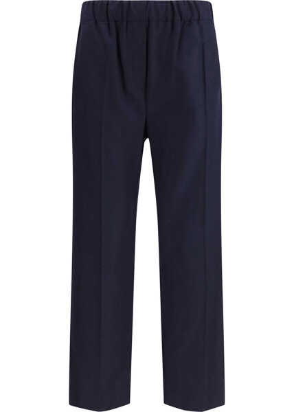 Pantaloni casual Max Mara Hateley Trouser BLU Femei (BM 19699487) 1