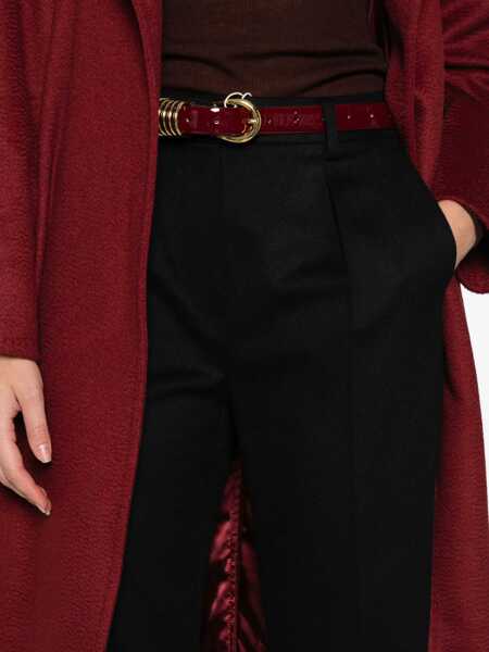 Pantaloni casual Max Mara Carbone Trouser NERO Femei (BM 19699505) 5