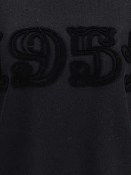 Pulovere Max Mara Fido Sweater with a 1951 embroidery NERO Femei (BM 19699517) 3