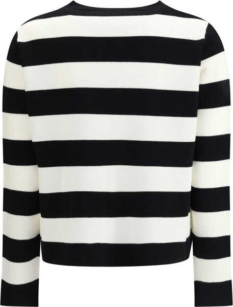 Pulovere Max Mara Viterbo Sweater BIANCO NERO Femei (BM 19699523) 2