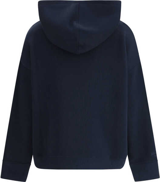 Bluze de trening S MAXMARA Julia zip-up hoodie BLU MARINO Femei (BM 19699526) 2
