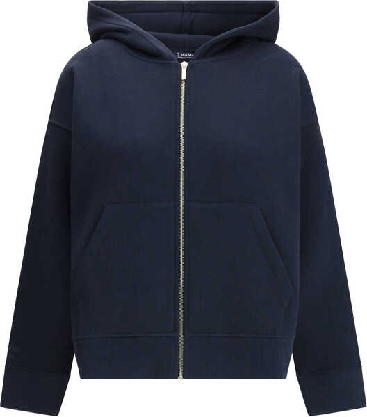 Bluze de trening S MAXMARA Julia zip-up hoodie BLU MARINO Femei (BM 19699526) 1
