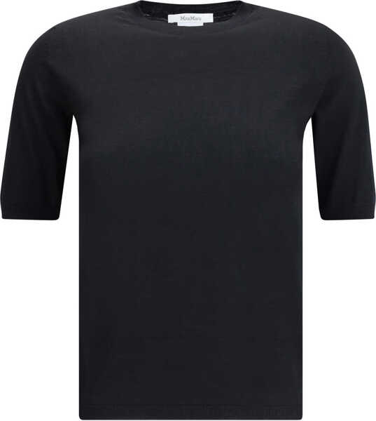 Topuri Max Mara Gerico Knit Top NERO Femei (BM 19699598) 1