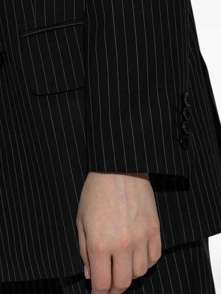 Sacouri Max Mara Mattia Blazer NERO BIANCO Femei (BM 19699601) 5