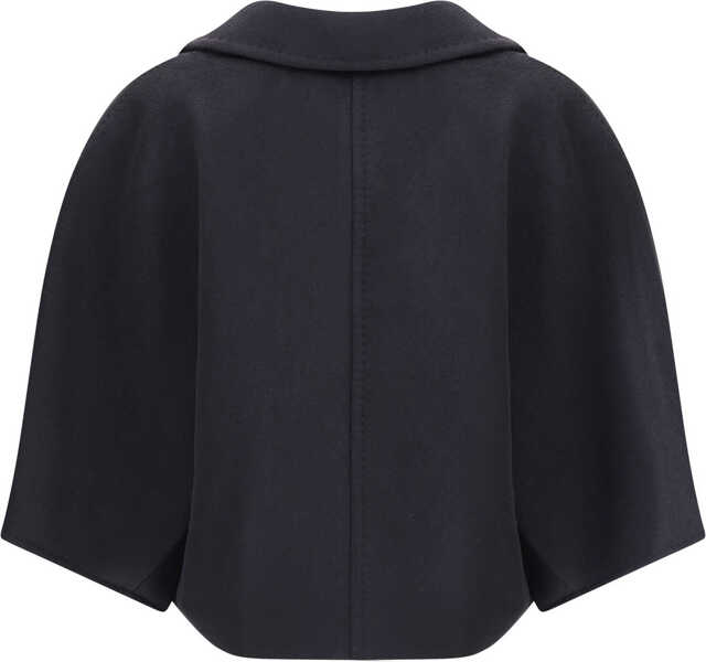 Paltoane Max Mara Galea caban Coat NERO Femei (BM 19699604) 2