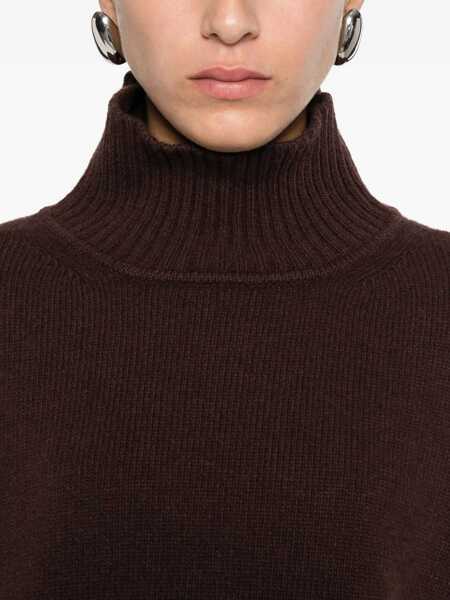 Pulovere Max Mara Wool turtleneck Sweater CIOCCOLATO Femei (BM 19699610) 5