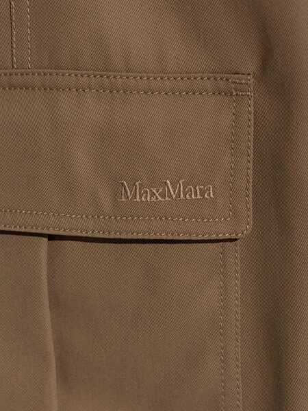 Pantaloni casual Max Mara Glauco Pants NOCCIOLA Femei (BM 19699616) 5