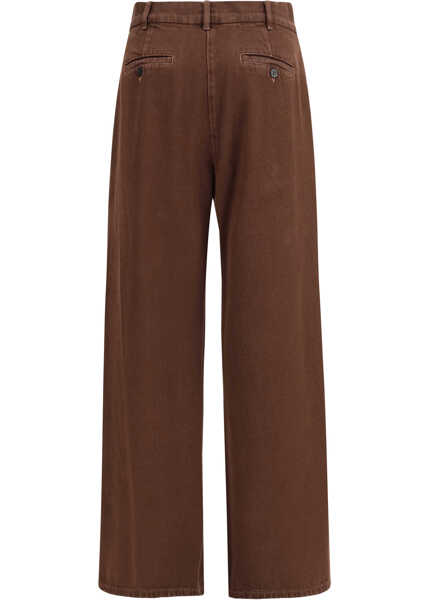 Pantaloni casual Max Mara Nanda Trouser CIOCCOLATO Femei (BM 19699631) 2