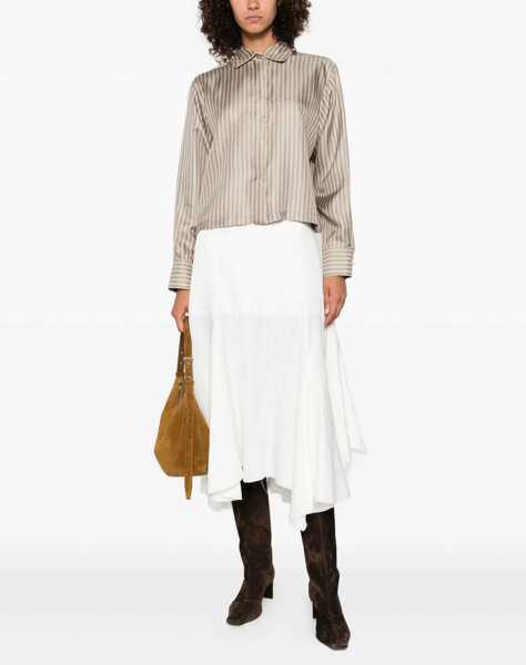 Camasi casual Max Mara Brama silk Shirt NOCCIOLA Femei (BM 19699673) 2