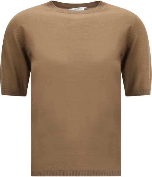 Topuri Max Mara Gerico Knit Top NOCCIOLA Femei (BM 19699682) 1