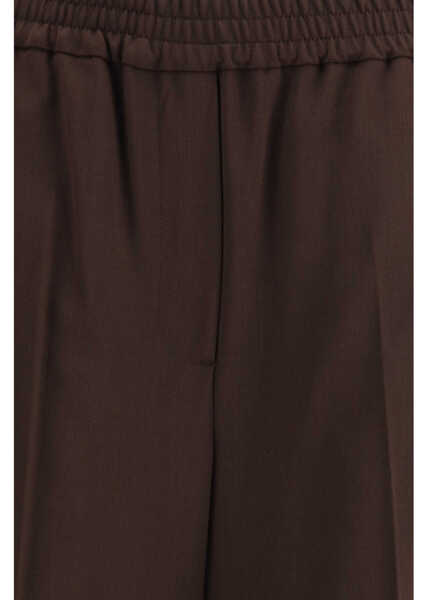 Pantaloni casual Max Mara Petra Trousers CIOCCOLATO Femei (BM 19699706) 3