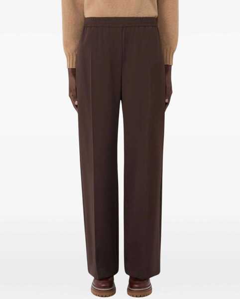 Pantaloni casual Max Mara Petra Trousers CIOCCOLATO Femei (BM 19699706) 4