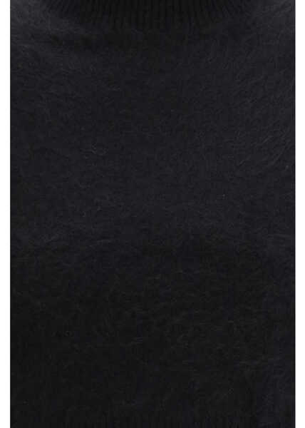 Pulovere Max Mara Cashmere cropped Sweater NERO Femei (BM 19699712) 3