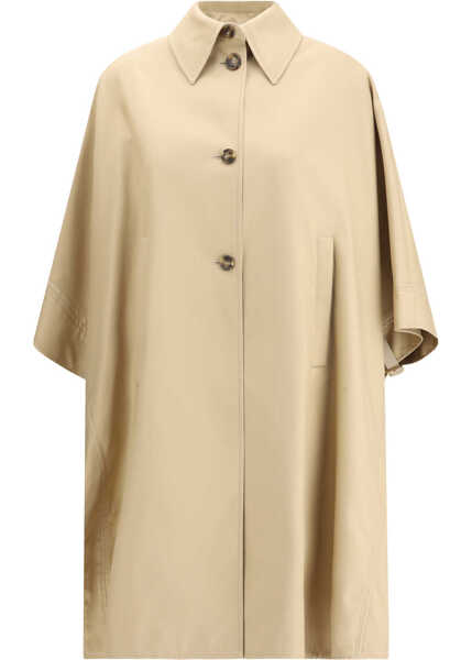 Paltoane Max Mara Cape Jacket SABBIA Femei (BM 19699763) 1