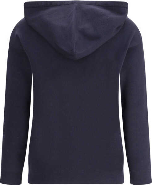 Bluze de trening Max Mara Taddeos Hoodie in wool BLU Femei (BM 19699787) 2