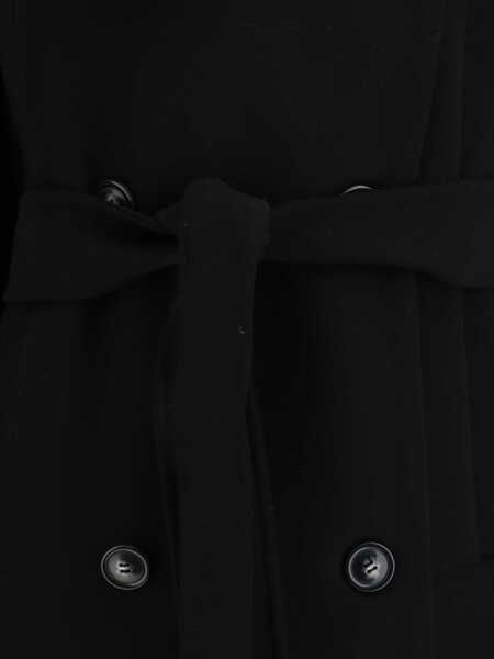 Paltoane Max Mara Short wool Trench Coat NERO Femei (BM 19699805) 3