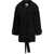 Max Mara Short wool Trench Coat NERO